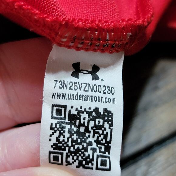 NBA Under Armour Youth Quarter Zip Hooded LS Tee "HOU Rockets" - Size YXL Loose - Picture 7 of 7